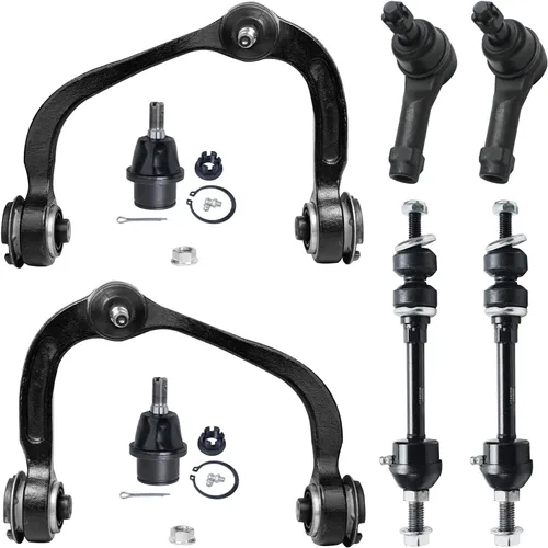 Vista 149 de Detroit Axle - Kit de brazos de control de extremo de 8 piezas para Toyota 2001-2003 Highlander 2002-2003 Camry Lexus ES300, 2 conjuntos de brazos