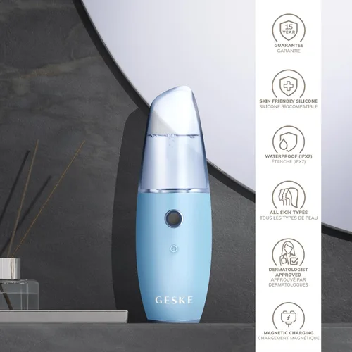 Vista 6 de GESKE SmartAppGuided™ - Refrescante de hidratación facial 4 en 1 Atomizador de agua Máquina de pulverización hidratante Rociador facial