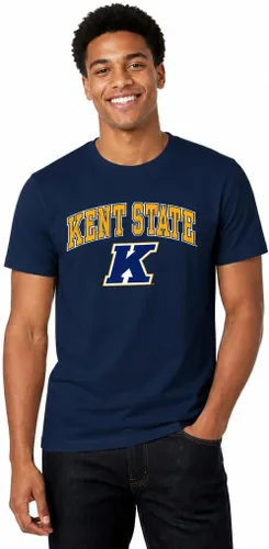 Vista 82 de Campus Colors NCAA - Camiseta de algodón para adulto, unisex, para el día del juego Azul marino