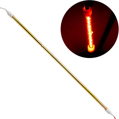 Vista 12 de DATOUBOSS Bombilla de calentador de 1000 W para lámpara de curado de pintura infrarroja Tubo de repuesto de bombilla de calentador de onda corta