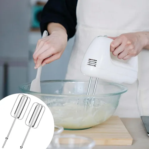 Vista 6 de 2 accesorios para batidora de mano, accesorios para batidora de mano para piezas de acero inoxidable Kitchenaid, compatibles con piezas de mezclador