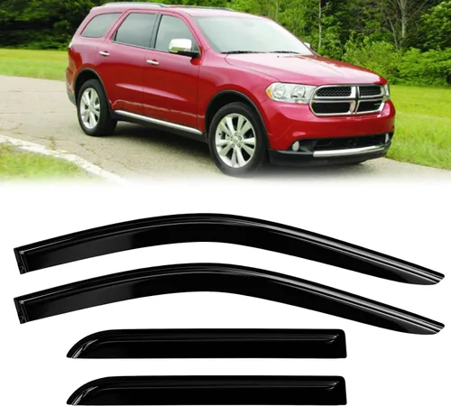 Vista 73 de Protectores de lluvia de ventana para Ford F150 SuperCab 2004-2014 2 piezas deflector de ventana para 09-14 F-150 con 2 puertas delanteras