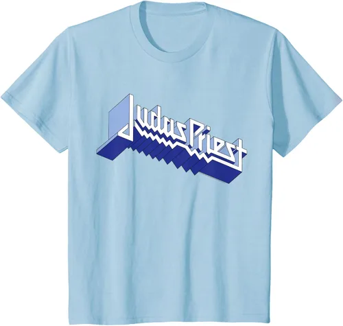 Vista 9 de Judas Priest - Camiseta con logotipo de Defender, Negro