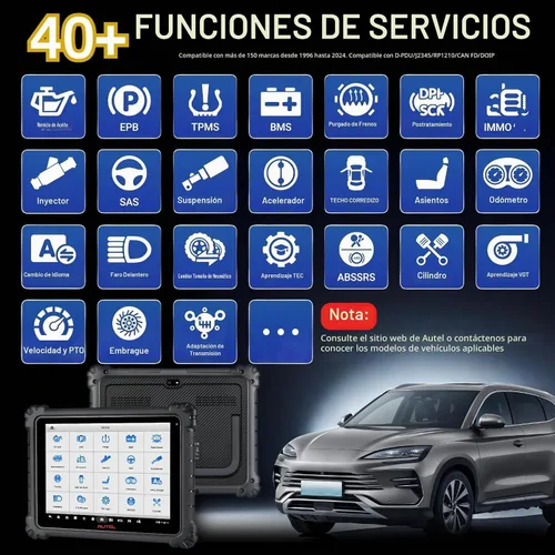 Vista 7 de Autel MaxiSys Ultra ADAS, herramienta de diagnóstico de escaneo inteligente superior 2025 con software de calibración del sistema ADAS