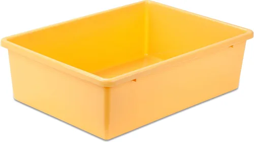 Vista 15 de Honey-Can-Do tacho de plástico para almacenamiento., Verde, L