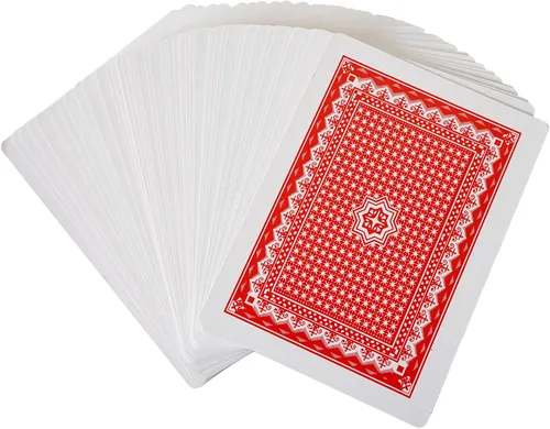 Vista 5 de Yuanhe Cartas de Juego Jumbo Grandes - Baraja Gigante de Cartas de Gran Tamaño Baraja Completa Póquer Enorme para Decoraciones de Fiestas de Casino