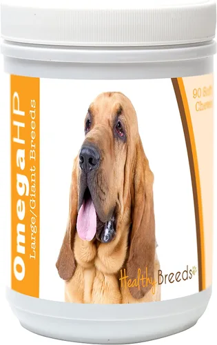Vista 124 de Healthy Breeds Affenpinscher Omega HP - Masticables suaves para piel y pelaje, 60