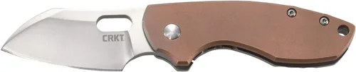 Vista 12 de CRKT Pilar II Cuchillo de Bolsillo Plegable Grande EDC: Portación Diaria, Hoja Negra, Apertura con Aleta, Seguro de Marco, Mango de Acero