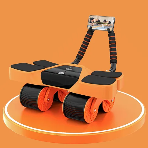 Vista 8 de 2026 New 4-Wheel Abdominal Roller with Elbow Support : Latest Upgraded High-Performance Exercise Machine With Automatic Rebound, Multi- layered
