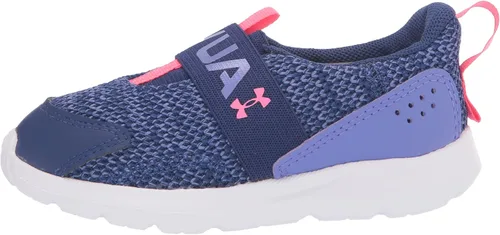 Vista 8 de Under Armour Tenis unisex para niños Surge 3 sin cordones para correr