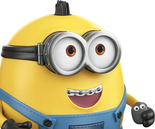 Vista 5 de Minions: The Rise of Gru Sing 'N Babble Otto - Figura de acción interactiva, juguete de personaje parlante con 25 sonidos para hablar y reír de 4