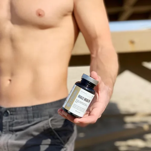 Vista 7 de Male Health, Incrementador natural de testosterona para la salud sexual y la líbido, resistencia y el rendimiento sexual, con Tongkat Ali, Ginseng