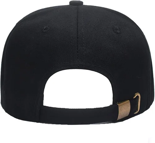 Vista 5 de Gorra de béisbol bordada personalizada ajustable para añadir tu texto
