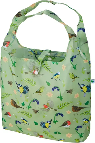 Vista 31 de ECO CHIC Bolsas plegables reutilizables para comestibles, bolsa de compras ligera, reciclada y reutilizable, bolsa plegable impermeable Gafas Gatos