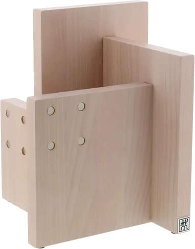 Vista 8 de ZWILLING Bloque de cuchillos italiano, 10" x 10" x 16", madera de haya natural