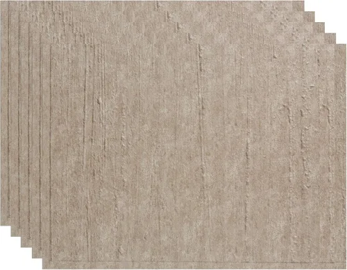 Vista 5 de FASÄDE Panel decorativo de vinilo para salpicaduras de lluvia en crema batique (muestra de 6 x 6 pulgadas)