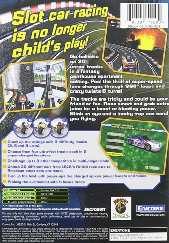 Vista 2 de Grooverider Slot Car Thunder - Xbox