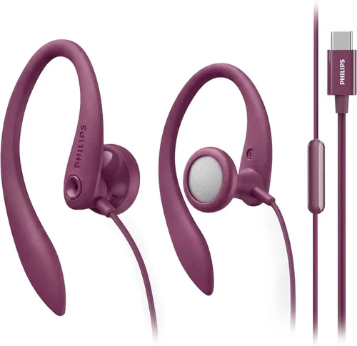 Vista 13 de PHILIPS SHS3200BK/37 Auriculares flexibles con gancho para la oreja, color negro