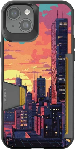 Vista 48 de Smartish - City Height - Funda delgada para iPhone 13, Gripmunk [ligera + protectora], cubierta fina - Compatible con iPhone 13