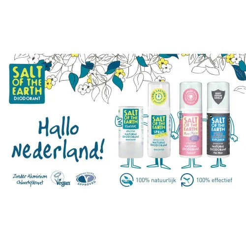 Vista 2 de The Healthy Option Crystal Spring Salt Of the Earth Desodorante