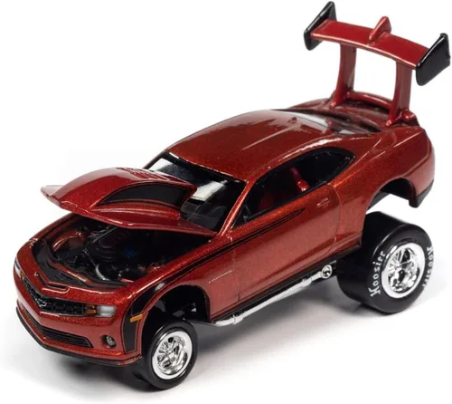 Vista 5 de Johnny Lightning 2021 Zingers 1973 Cheyenne 2011 Camaro Set 1/64 Release 4 A