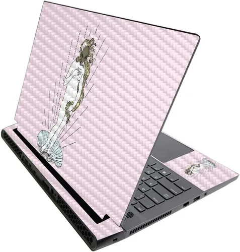 Vista 341 de MightySkins - Skin brillante con purpurina para Alienware M17 R3 (2020) y M17 R4 (2021) - Diversión de los años 90 Acabado duradero con purpurina