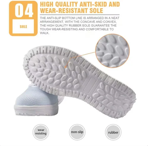 Vista 6 de FOR U DESIGNS Zapatos de plataforma de fitness para mujer, zapatos de plataforma para caminar, zapatos casuales de cuñas al aire libre