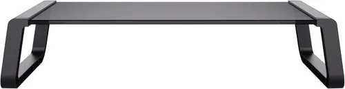 Vista 6 de Trust Monta 25271 - Soporte de pantalla de cristal templado para PC, 16.1 x 8.7 x 3.9 in, soporte ergonómico para monitor de escritorio, organizador