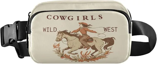 Vista 29 de Riñonera con patrón de lunares rojos y blancos para mujeres y hombres, cangurera pequeña, bolsa cruzada para exteriores, senderismo, correr, viajes