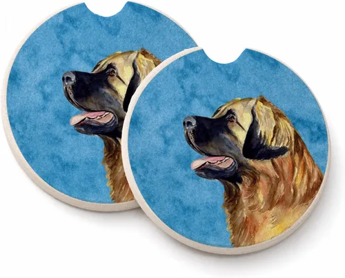 Vista 61 de Caroline's Treasures SS4767-BUCARC - Juego de 2 portavasos para automóvil, diseño de bulldog inglés, absorbentes para automóvil, portavasos