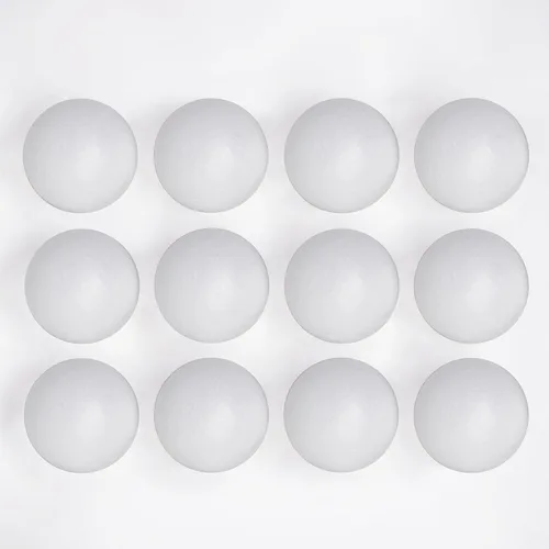 Vista 14 de Evershine Paquete de 100 bolas de espuma para manualidades de 1 pulgada, bolas de poliestireno de espuma lisas blancas para proyectos
