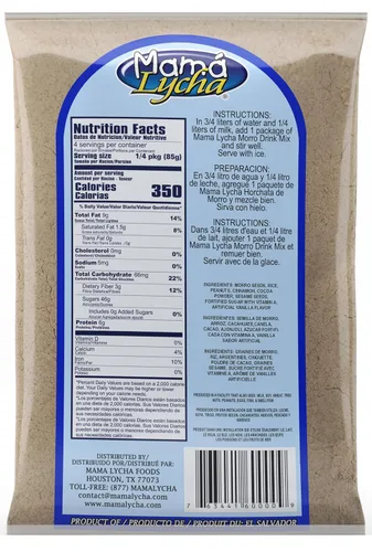 Vista 2 de M. LYCHA HORCHATA DE MORRO 1 BOLSA/12 oz.