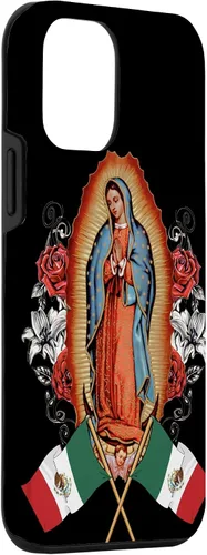 Vista 3 de Funda para iPhone 12 mini Nuestra Señora Virgen De Guadalupe Virgen María Mexicana
