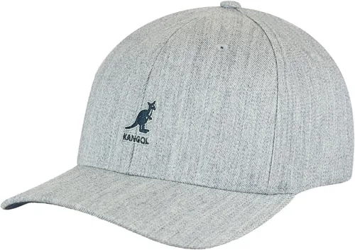 Vista 14 de Kangol Gorra de béisbol de lana Flexfit para hombre, mujer Azul oscuro
