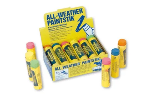 Vista 8 de All-Weather Paintstik - Juego de marcadores para ganado (paquete de 12)