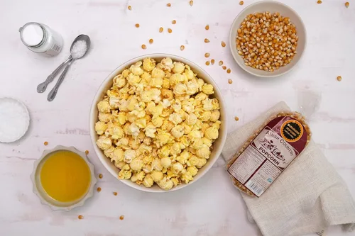Vista 6 de Amish Country Popcorn Núcleos de hongos de 1 libra Anticuado, sin OMG y sin gluten (bolsa de 1 libra)
