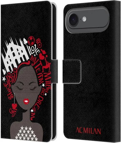 Vista 40 de Head Case Designs Officially Licensed AC Milan Dream Big Children Leather Wallet Case Compatible with Apple iPhone 11