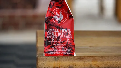 Vista 3 de Red Rooster Coffee Roaster, Blue Bird Breakfast Blend, 12 onzas de grano entero