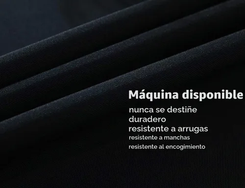 Vista 4 de Surmente Mantel cuadrado para mesas cuadradas o redondas, 100% poliéster, 52 x 52 pulgadas, mantel para bodas, banquetes o restaurantes (negro)