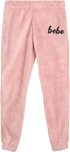 Vista 5 de bebe Girls' Jogger Tracksuit Set 2 Piece Sherpa Fleece Quarter-Zip Pullover Sweatshirt and Sweatpants (Sizes 7-16)