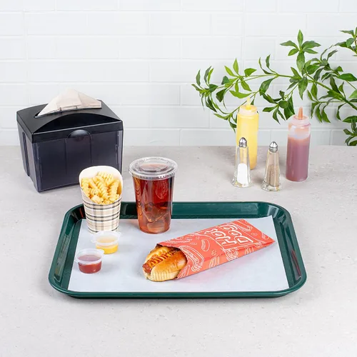Vista 5 de Restaurantware -Bag Tek - Bolsas de comida forradas con papel de aluminio de 3.7 x 1.2 x 9.1 pulgadas, 100 envoltorios desechables para perros