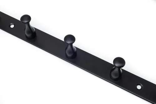 Vista 8 de Dale Five Pole Hooks - Gancho para toallas y llaves con 5 ganchos, (negro mate)