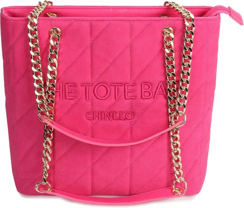 Vista 24 de Chinllo Bolso de mano para mujer, bolso mediano con asa superior