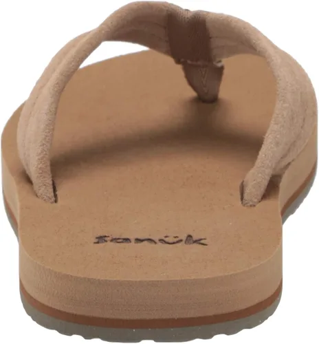 Vista 3 de Sanuk Beer Cozy Stacker - Sandalias de ante para hombre