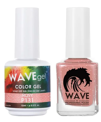 Vista 88 de WAVEGEL - Juego dúo de gel y esmalte de uñas a juego - Colección Simplicity - #P109 Blizzard I 0.5 onzas