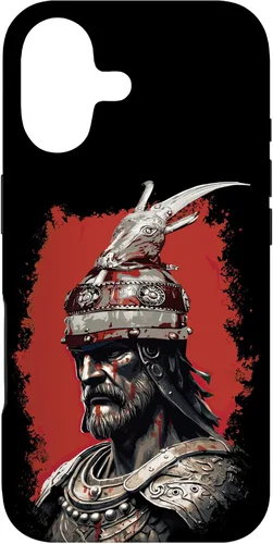 Vista 32 de Funda para iPhone 13 Pro Max Skanderbeg Albanan National Hero Eagle Kosovo Albaner