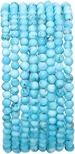 Vista 57 de BEADIA Cuentas redondas de jade africano natural de piedra suelta semipreciosas para hacer joyas 4MM 38cm/hebra