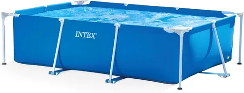 Vista 10 de Intex alberca para bebé, con marco rectangular 28270E (86 x 59 x 23 pulgadas)