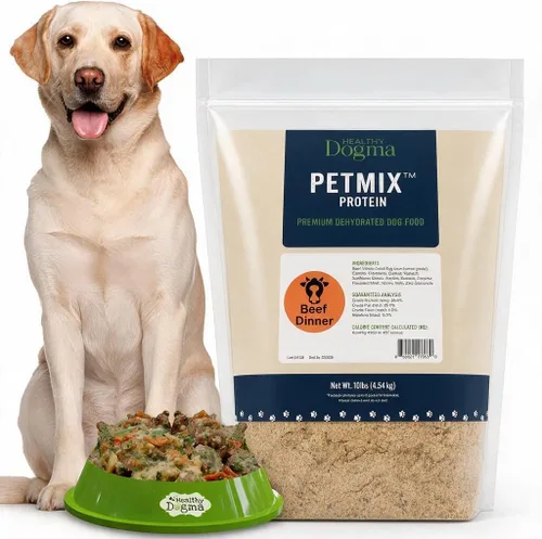 Vista 19 de Healthy Dogma - Alimento deshidratado para perros PetMix - Cena de carne
