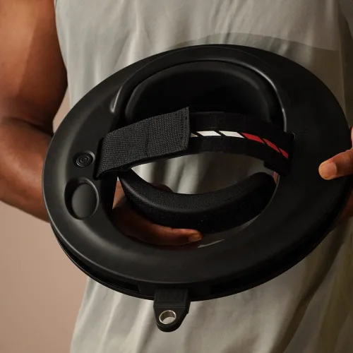 Vista 9 de Iron Neck - Advanced Neck Trainer, Strengthener, Exerciser, & Rehabilitation Device to Relieve Pain & Improve Posture - Workout & Strength Training